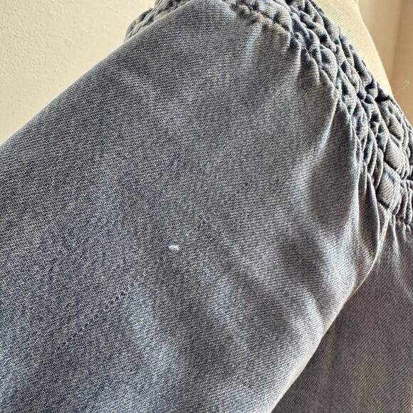 ALL SAINTS Denim Chambray Adela Mini Dress - Picture 9 of 14